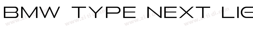 BMW Type Next Light字体转换